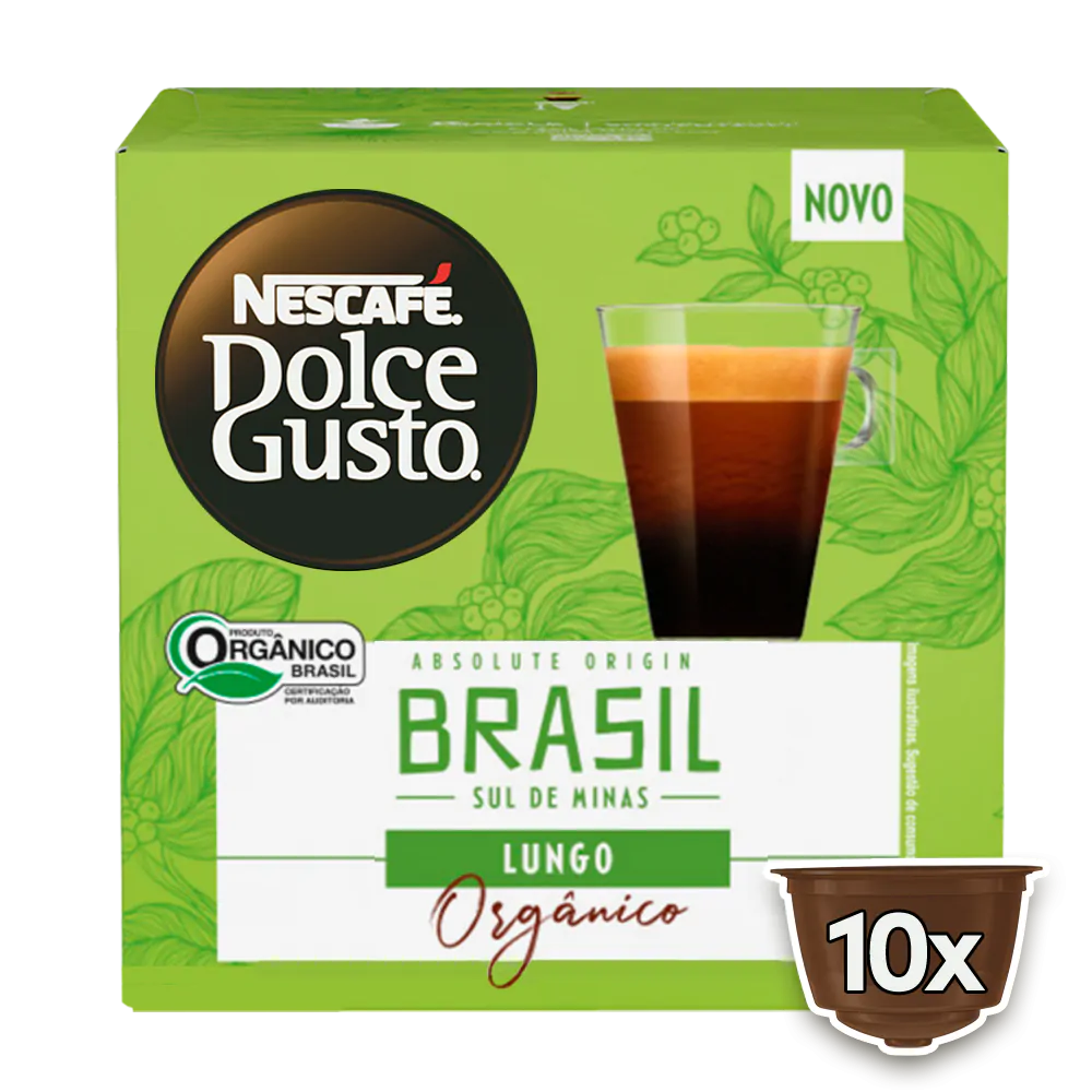 Capsulas Origens do Mundo Brasil Organico Nescafe Dolce Gusto