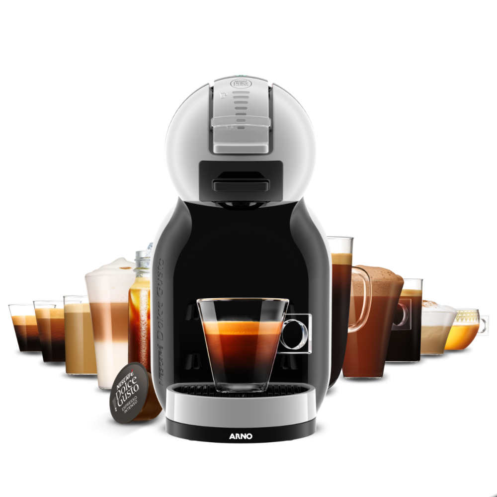 Nescafé Ndg Mini Me Máquina De Café Nescafé Dolce Gusto Mini Me Cinza E  Preta 220v - Main Image