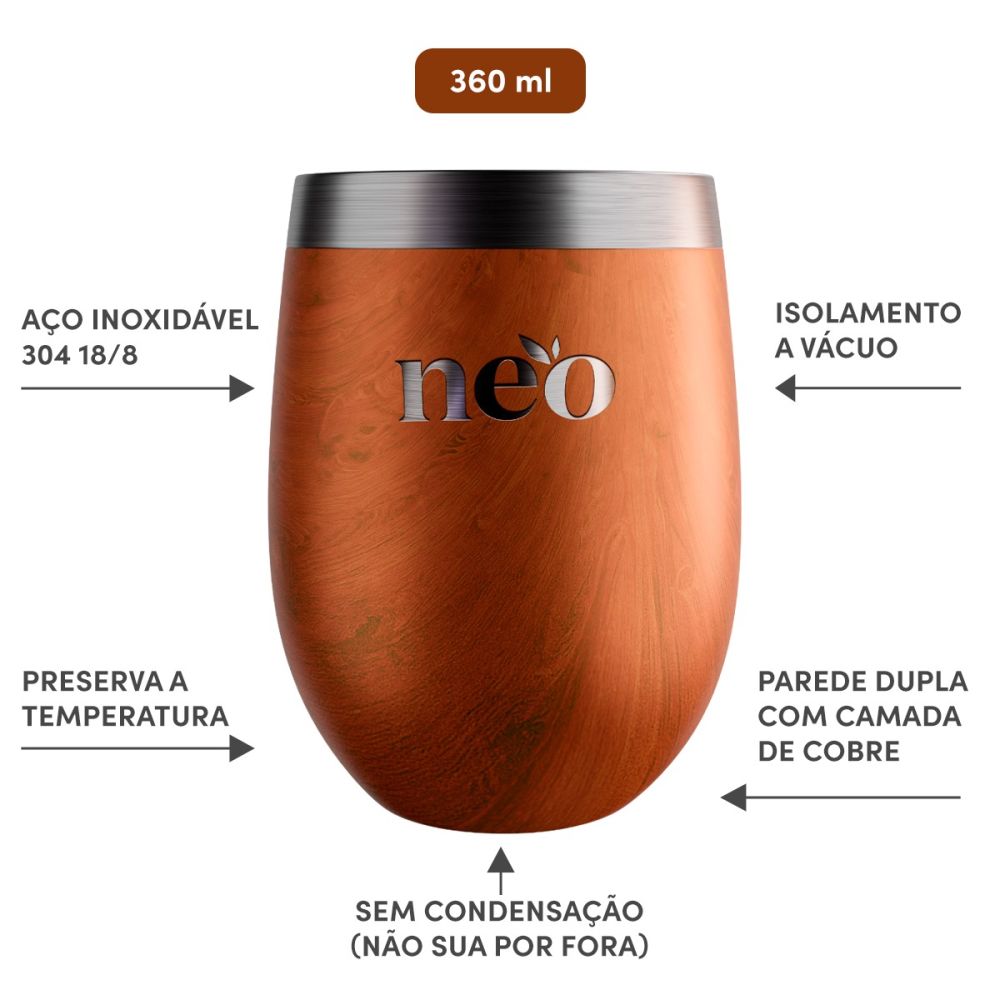 ః◌꙳ Mille neige ః◌꙳オーダーページ Copo Térmico NEO Madeira | NESCAFÉ® Dolce Gusto®