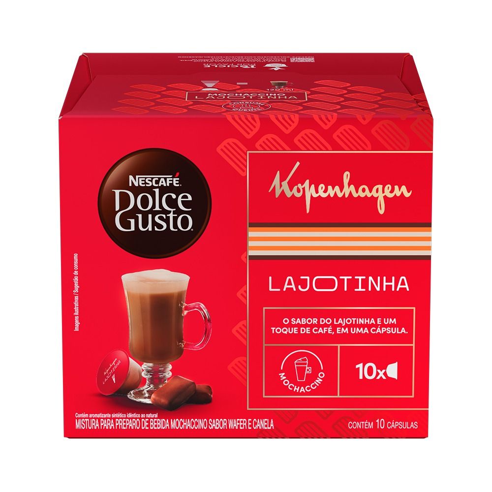コーヒー FITGUMCOLLAGENCHIACOFFEEMIX120g 5set Kopenhagen Lajotinha 10 Cápsulas | Nescafé Dolce Gusto