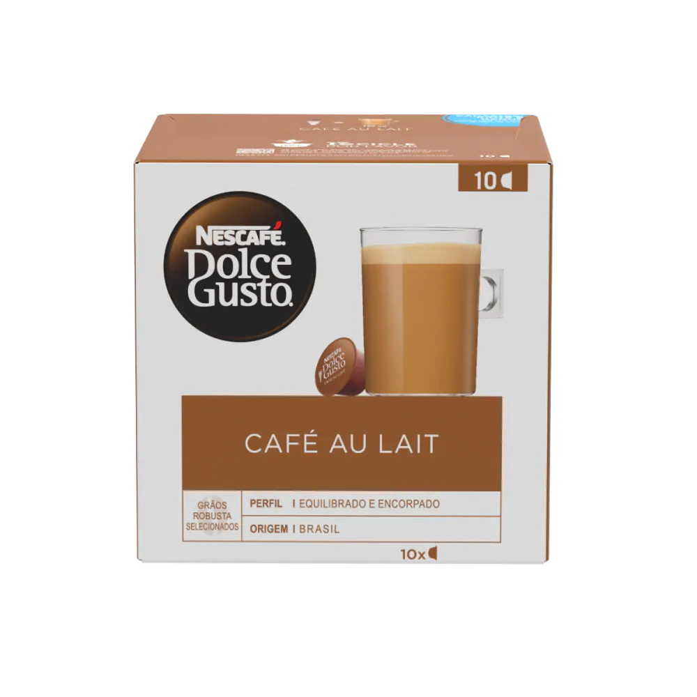 CAFÉ AU LAIT 10 CÁPSULAS