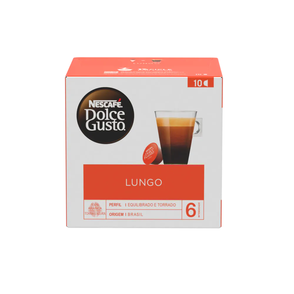 Cafe Lungo Cápsulas compatibles Dolce Gusto