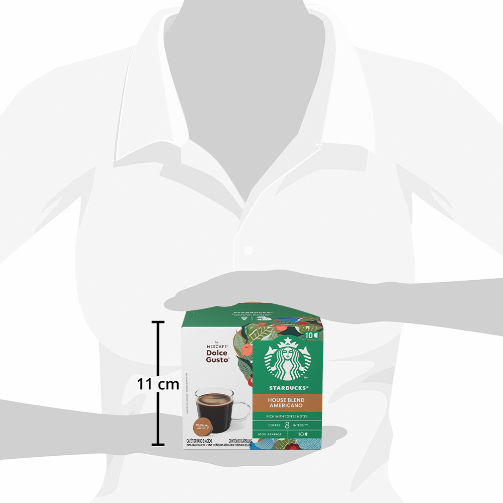 Cápsulas Starbucks Americano House Blend | Nescafé Dolce Gusto