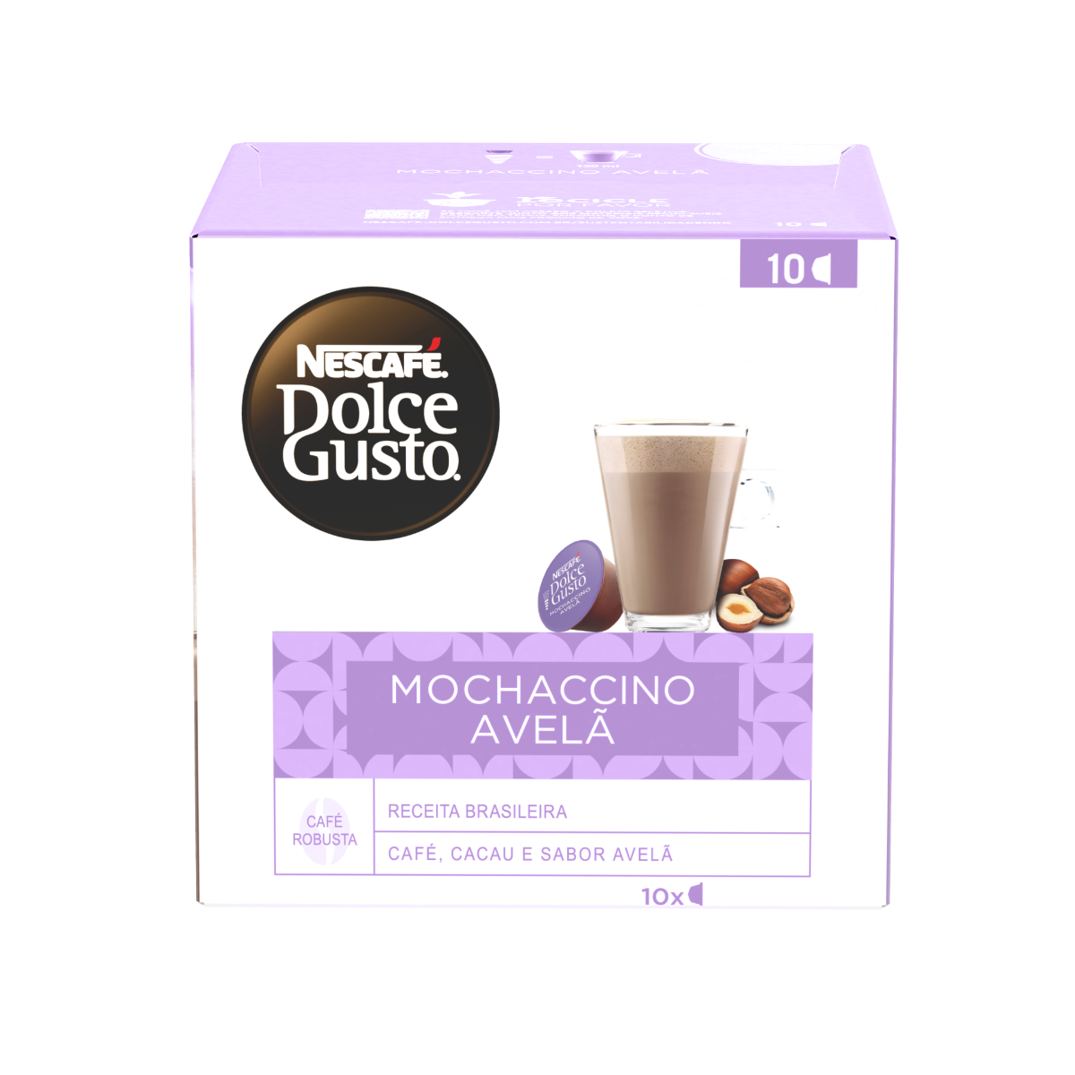 MOCHACCINO AVELÃ 10 CÁPSULAS