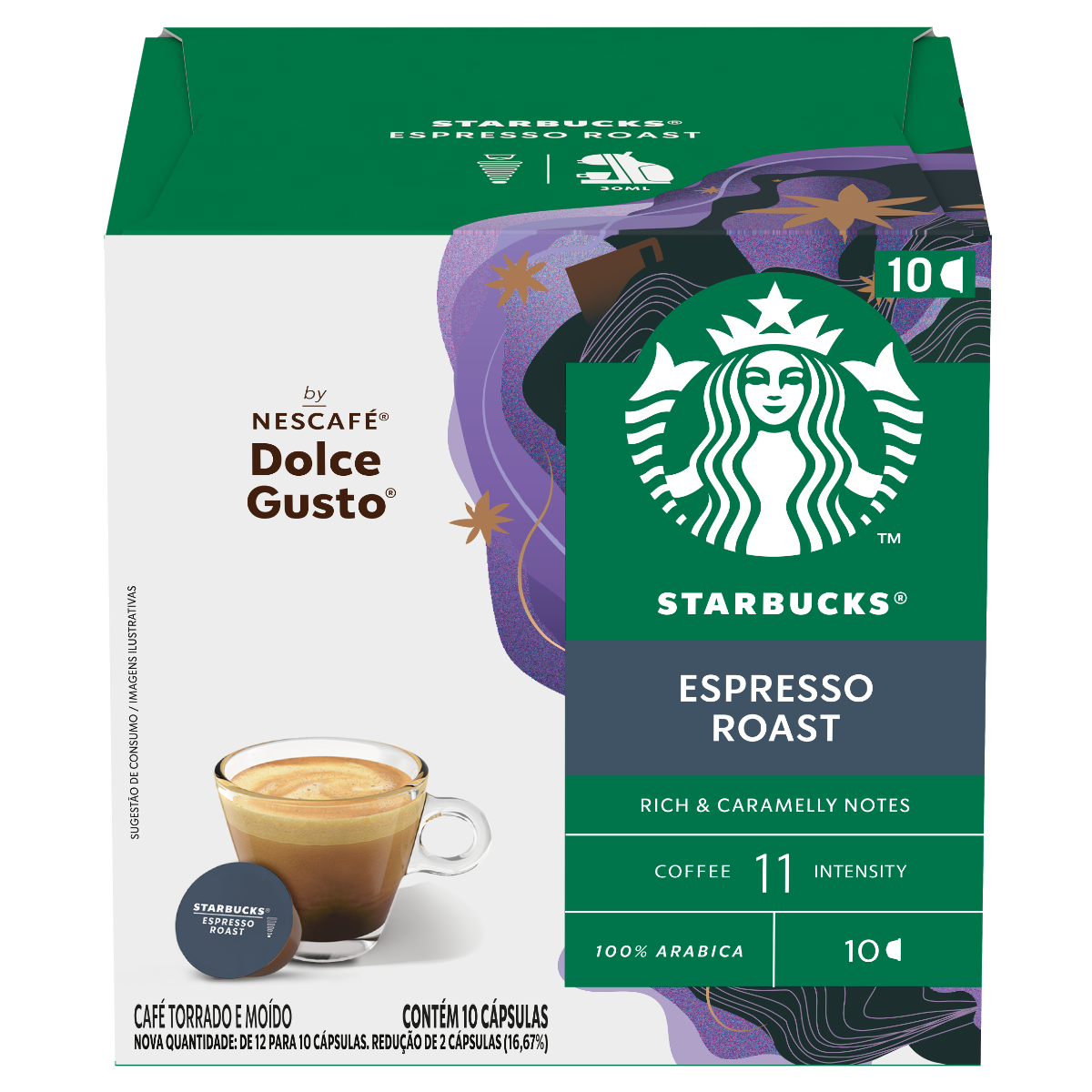 STARBUCKS Espresso Roast 10 cápsulas