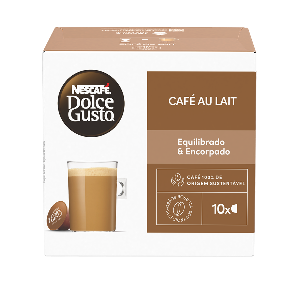 CAFÉ AU LAIT 10 CÁPSULAS