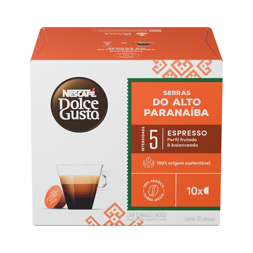 ESPRESSO SERRAS DO ALTO PARANAÍBA 10 CÁPSULAS