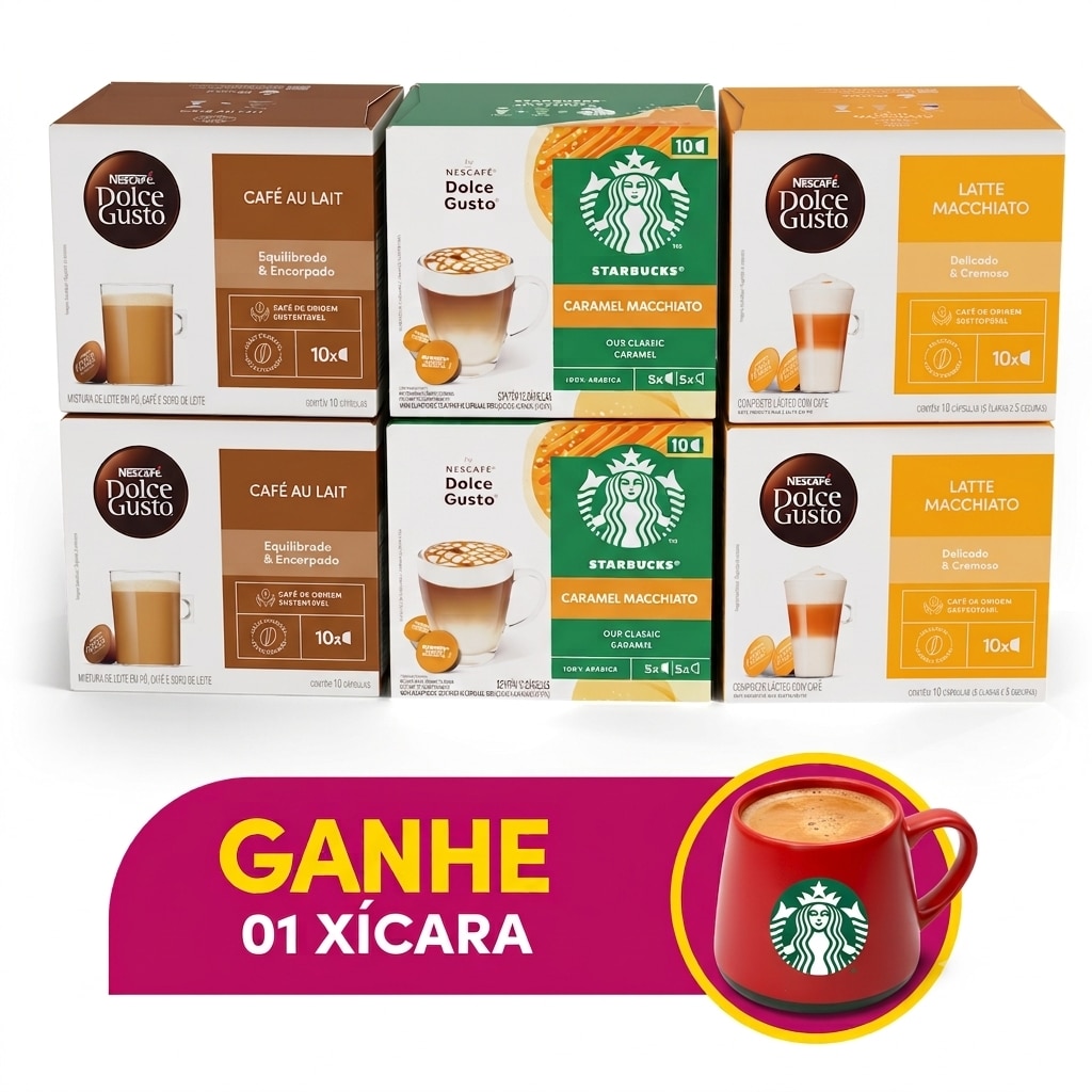 COMBO LATTES + XÍCARA SBUX