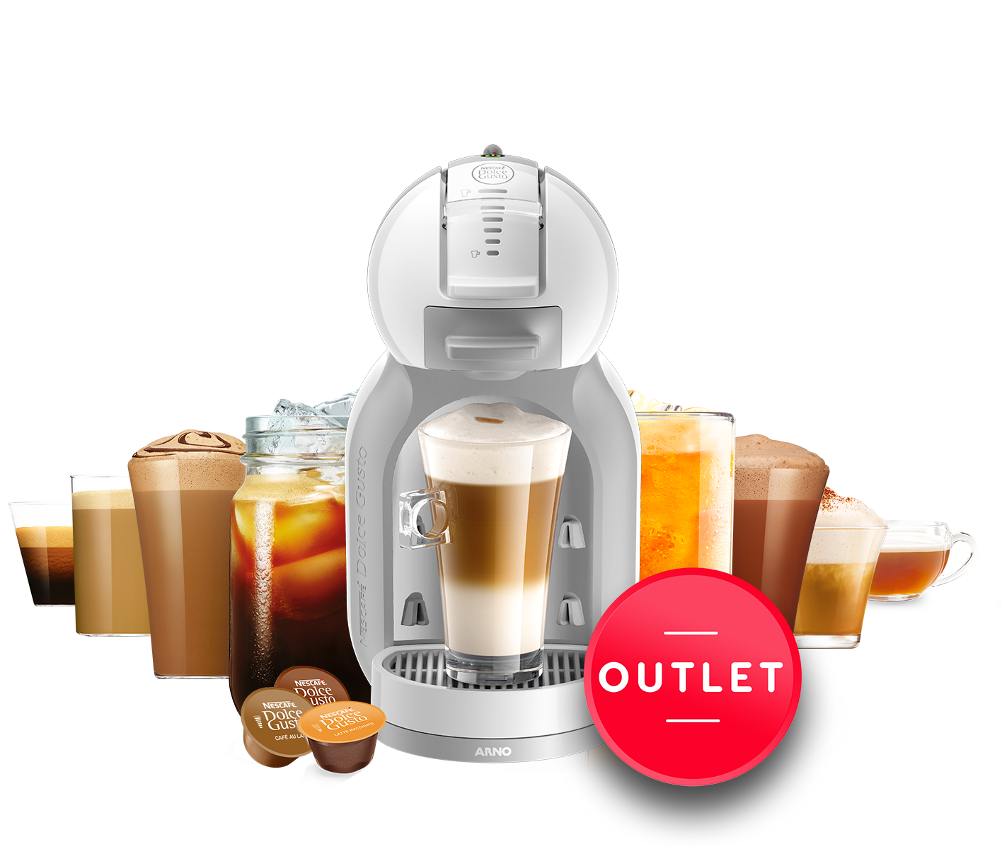 OUTLET Mini Me Branca 110v