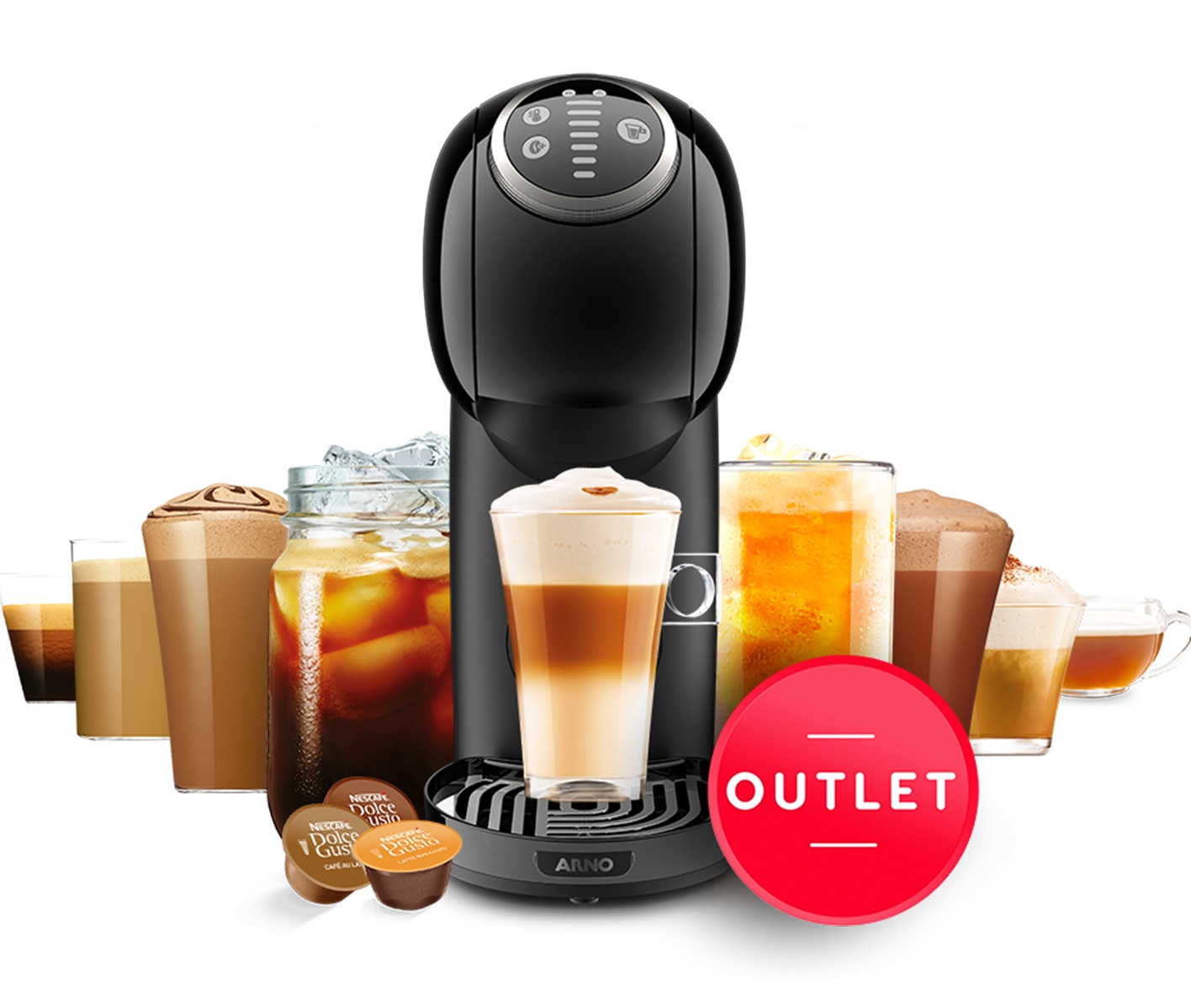 OUTLET Genio S Plus Preta 220v