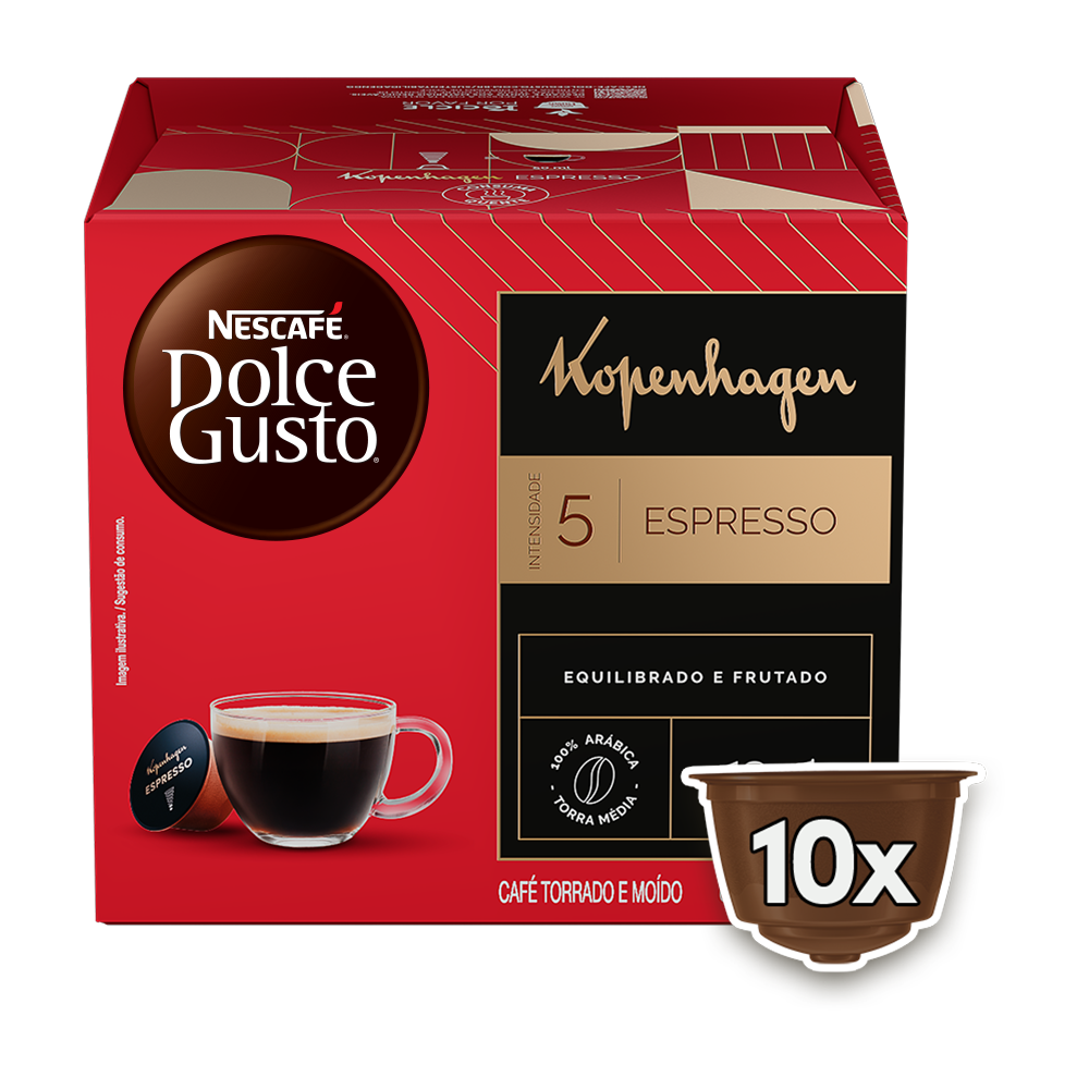 KOPENHAGEN ESPRESSO 10 CÁPSULAS