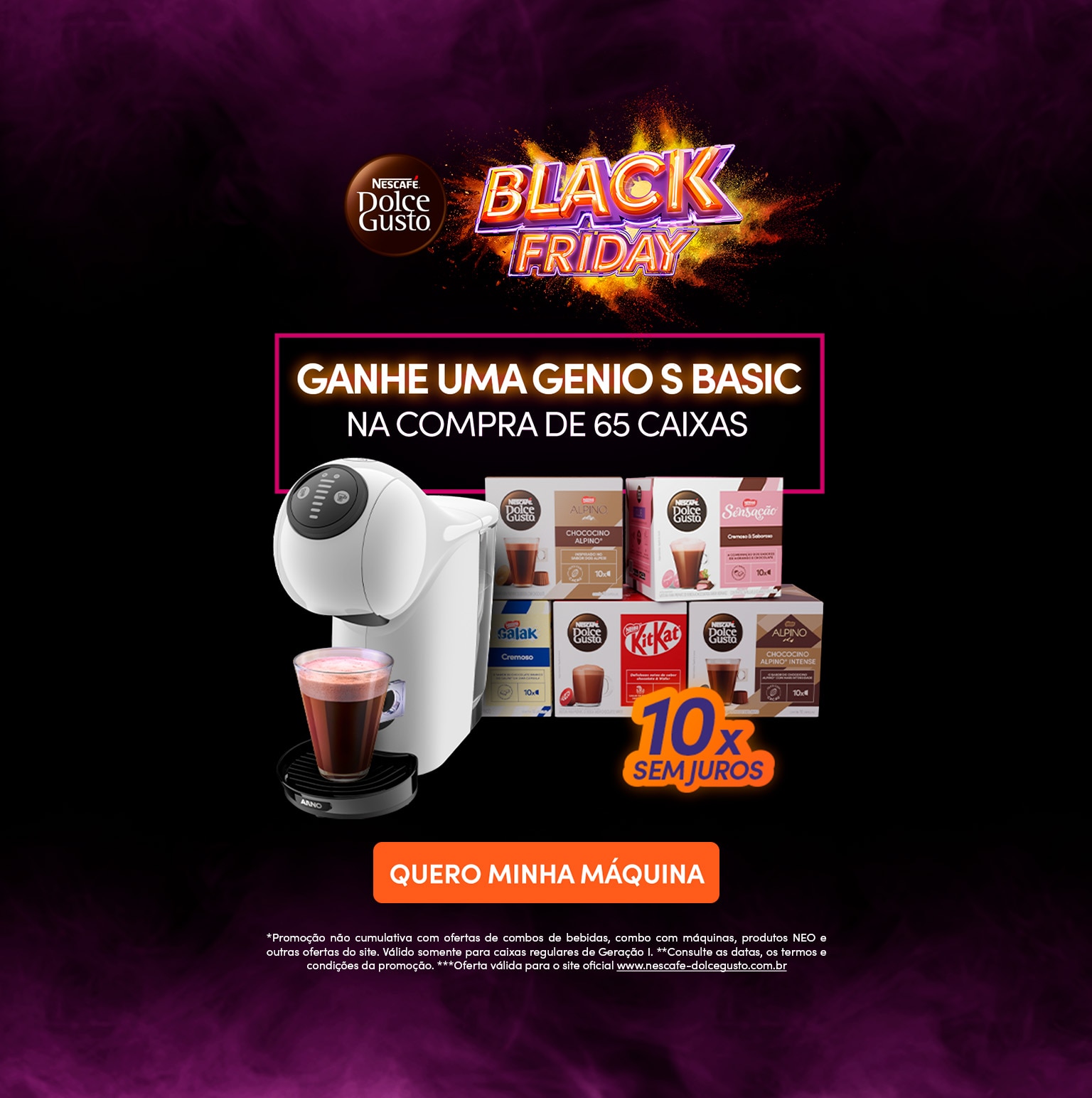 Combo com Máquina Banner