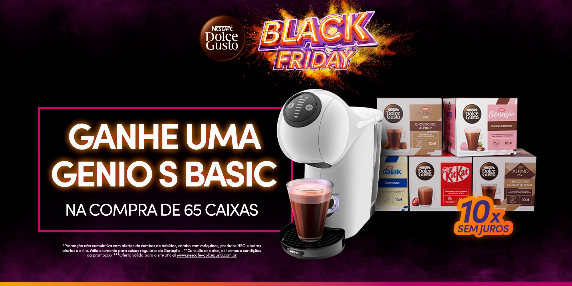 Combo com Máquina Banner