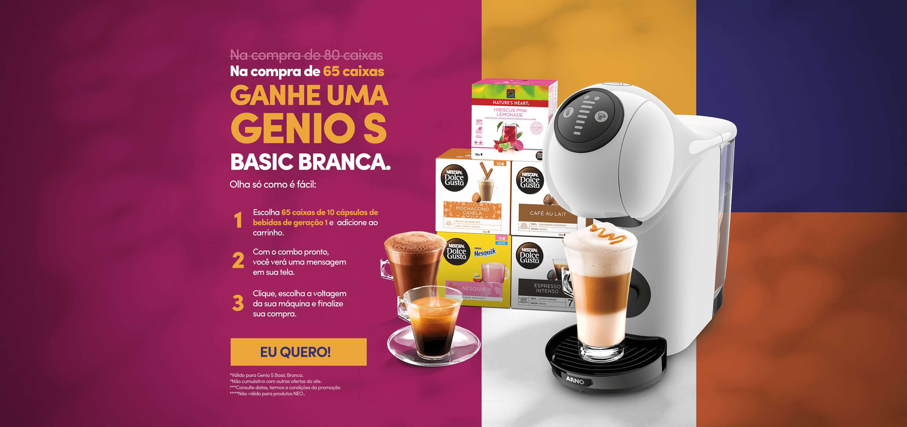 Combo com Máquina Banner