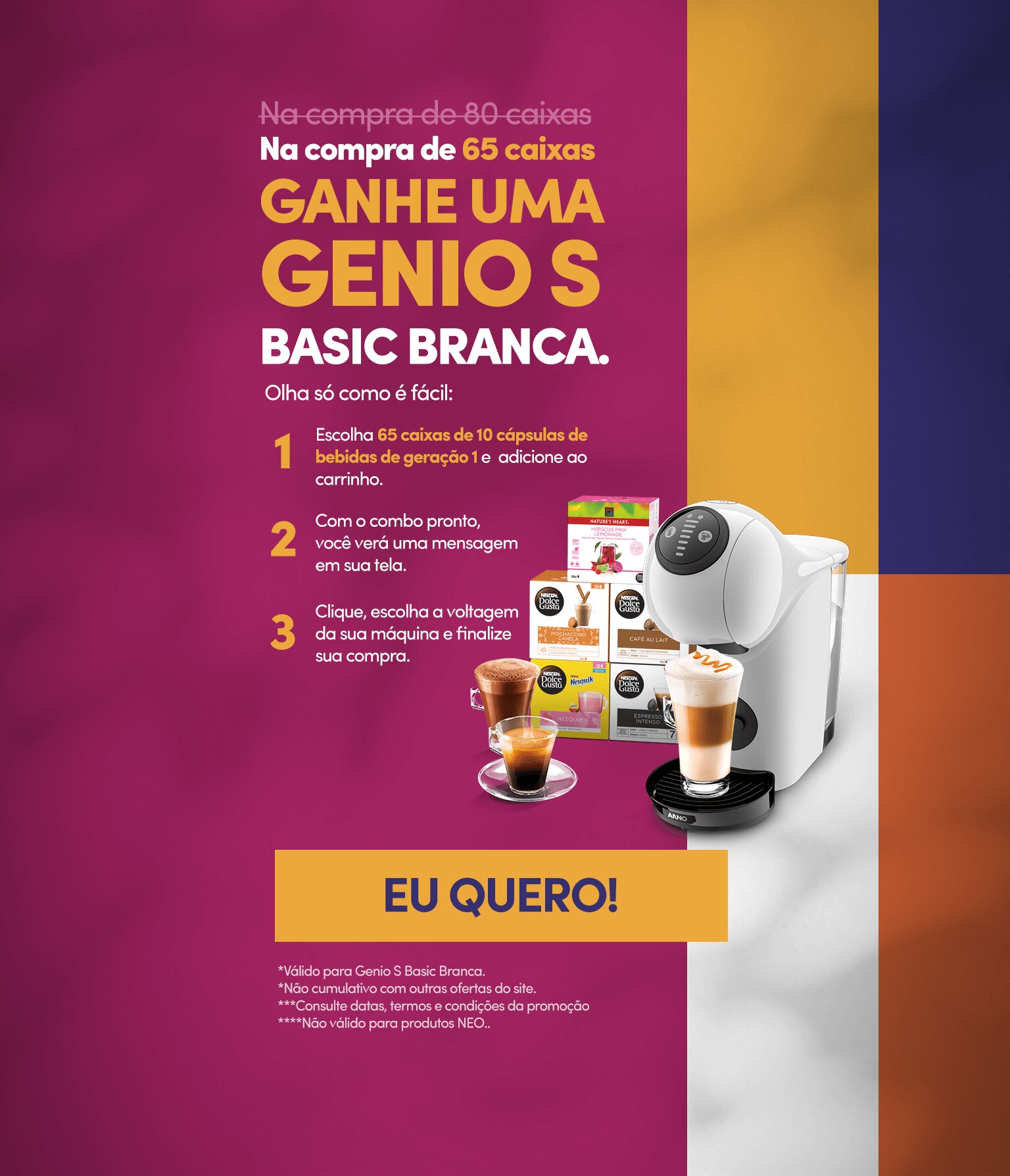 Combo com Máquina Banner