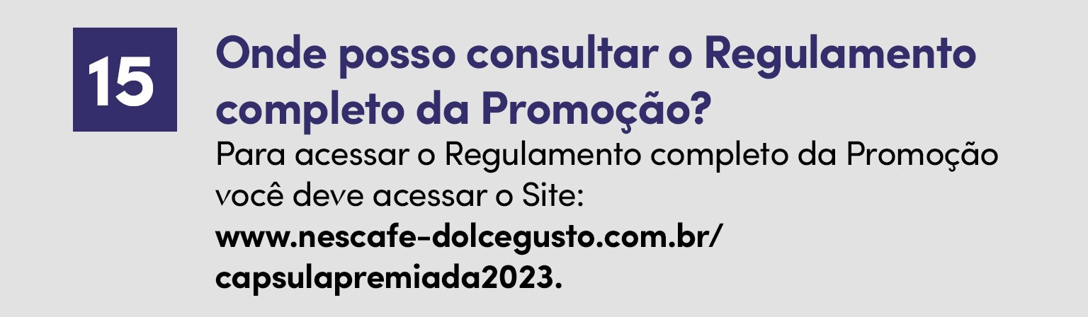 FAQ Cápsula Premiada 2023