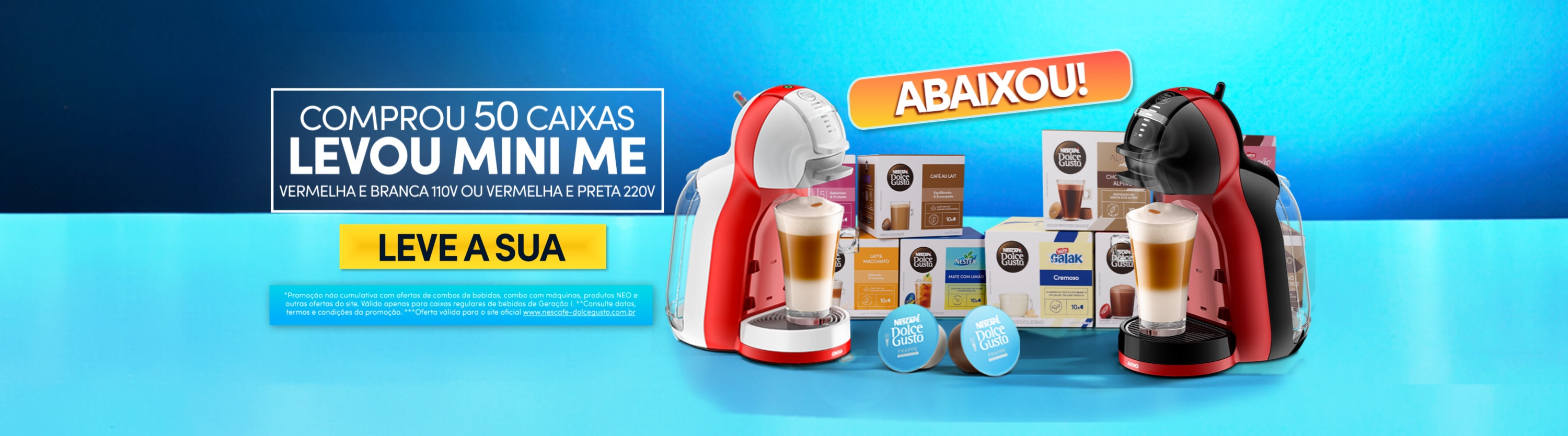 Combo com Máquina Banner