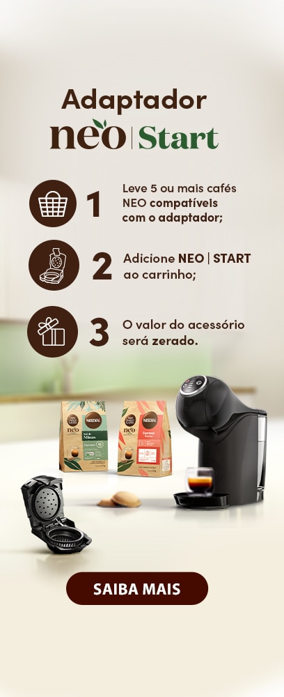 promoção neo start adaptador dolce gusto