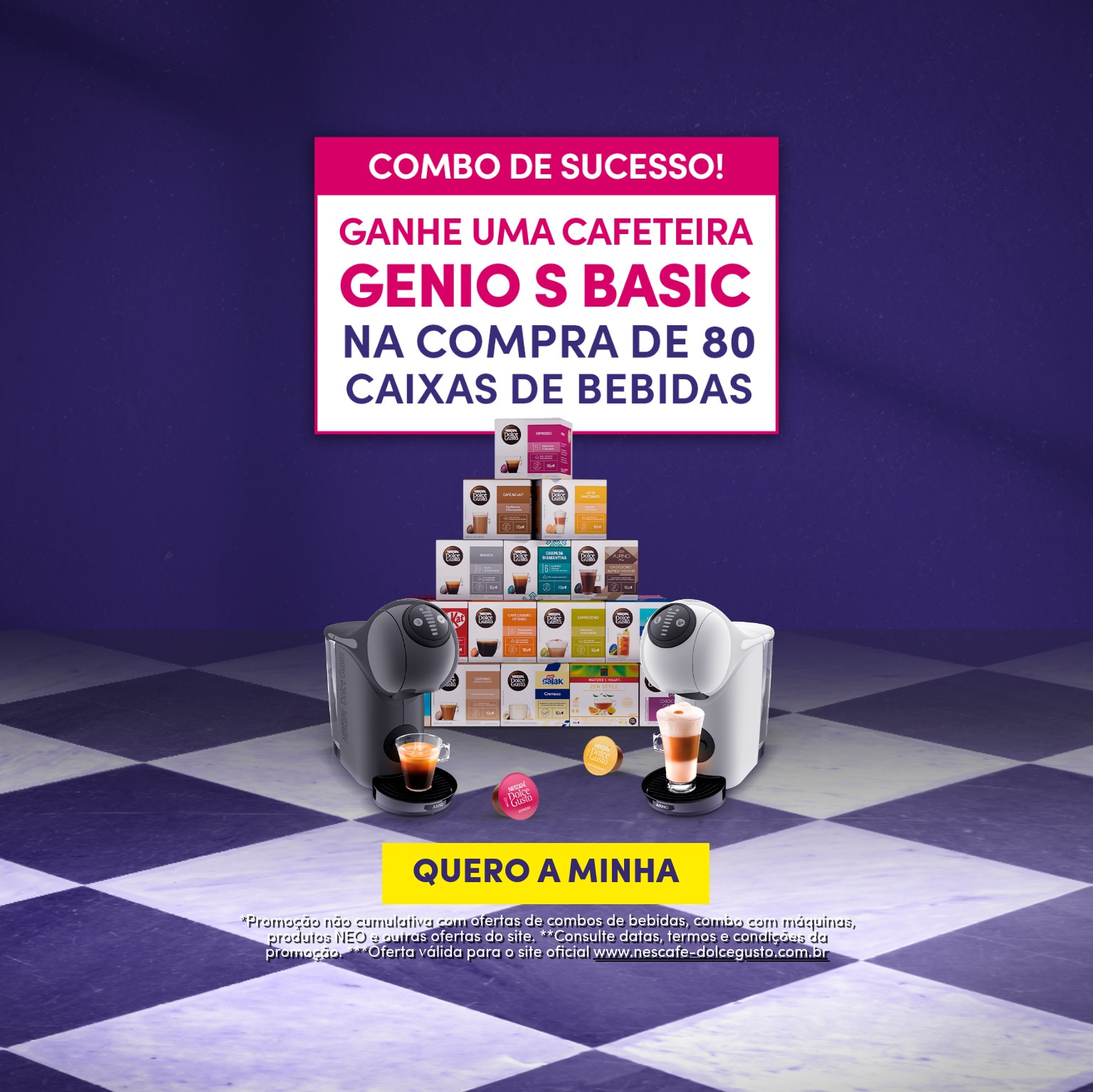 Combo com Máquina Banner