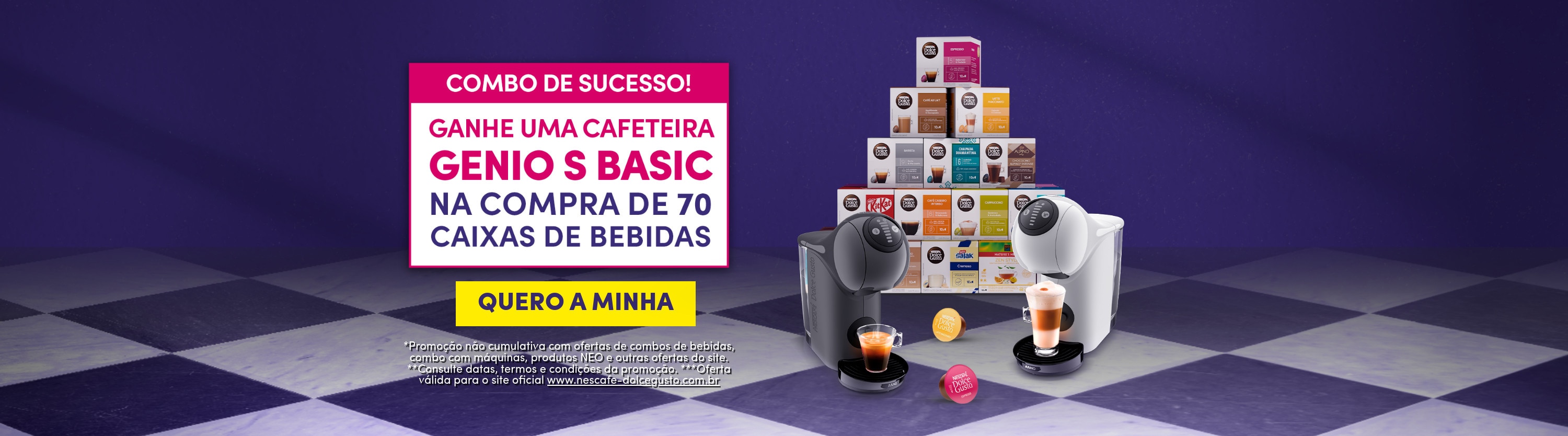 Combo com Máquina Banner