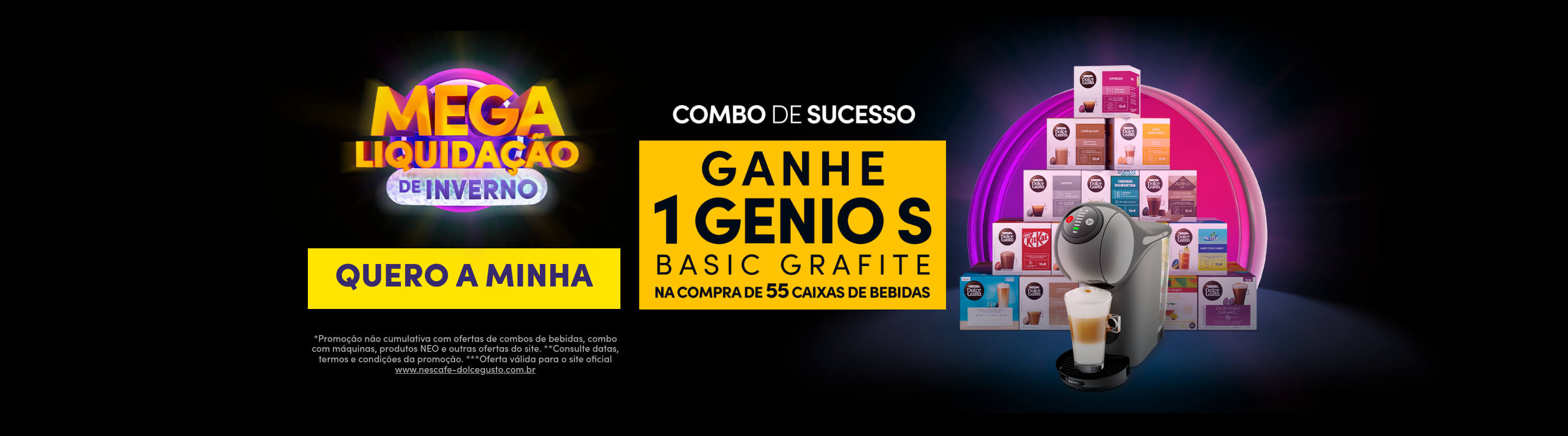 Combo com Máquina Banner