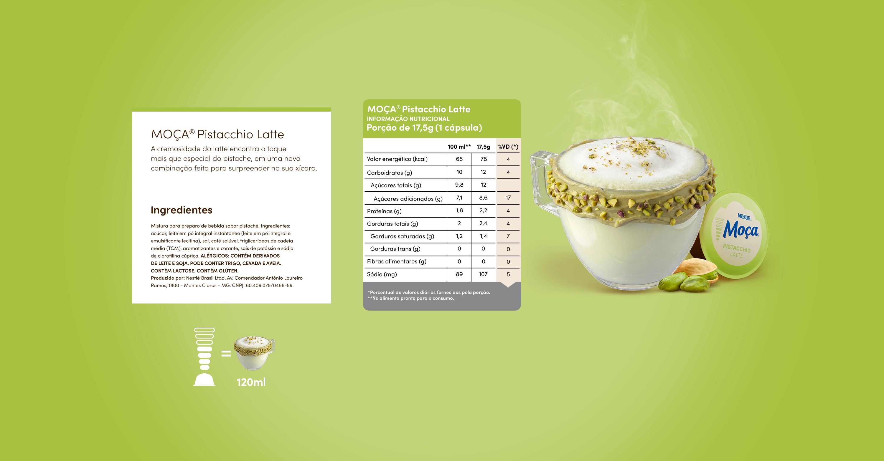 Apres Produtos Dgusta DESKTOP VANILLA LATTE MACCHIATO