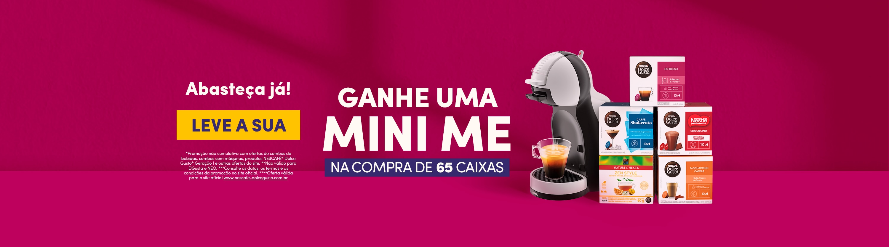 Combo com M&aacute;quina Banner
