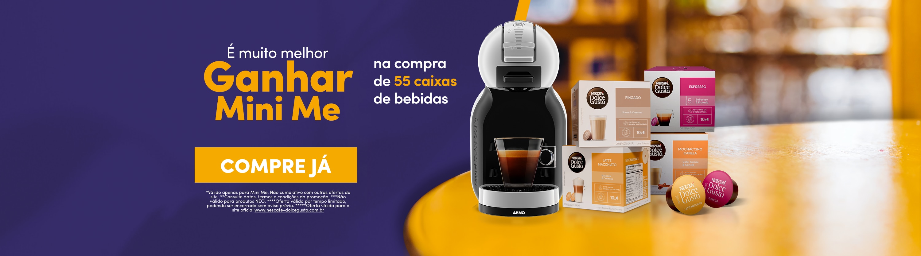 Combo com M&aacute;quina Banner