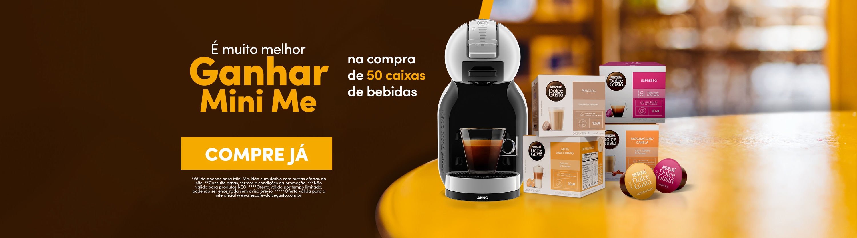 Combos com Máquina Dolce Gusto