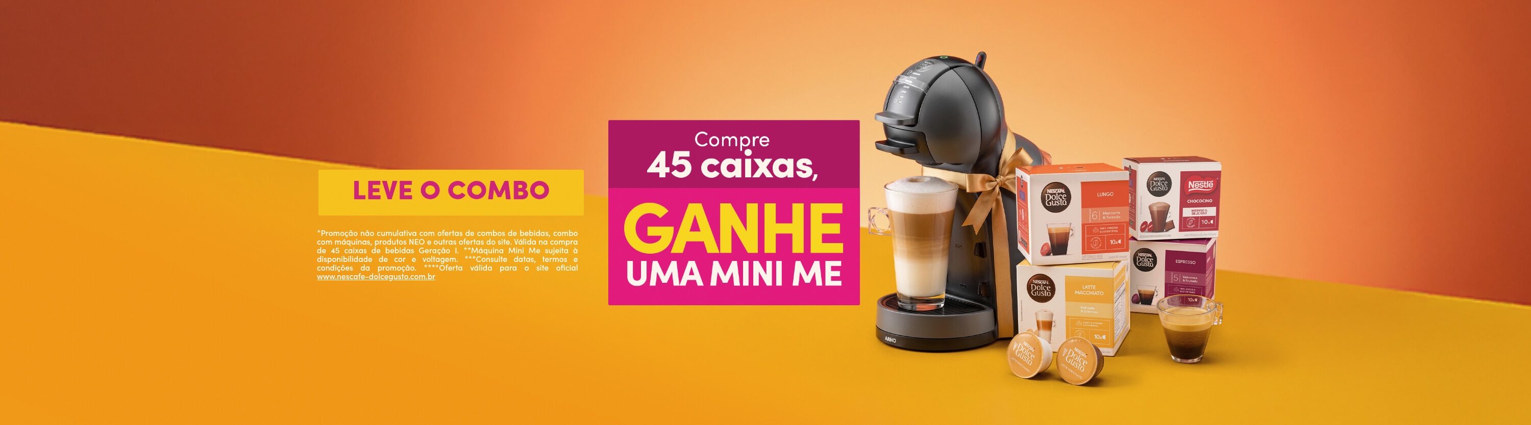 Combo com M&aacute;quina Banner