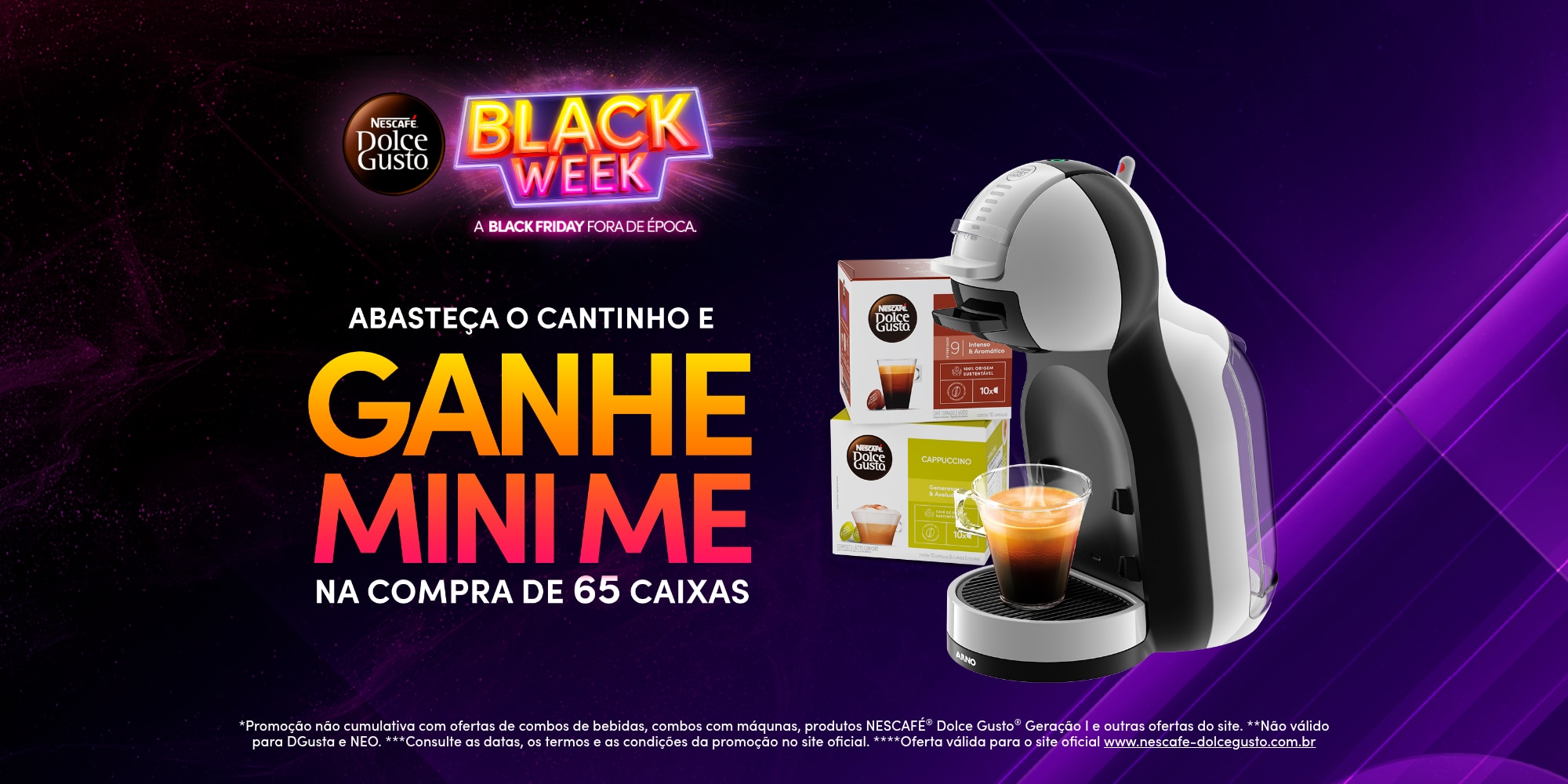 Combo com M&aacute;quina Banner