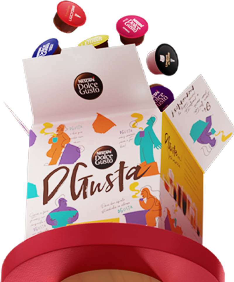 Caixa DGusta Cápsulas