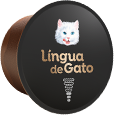 Cápsula língua de gato